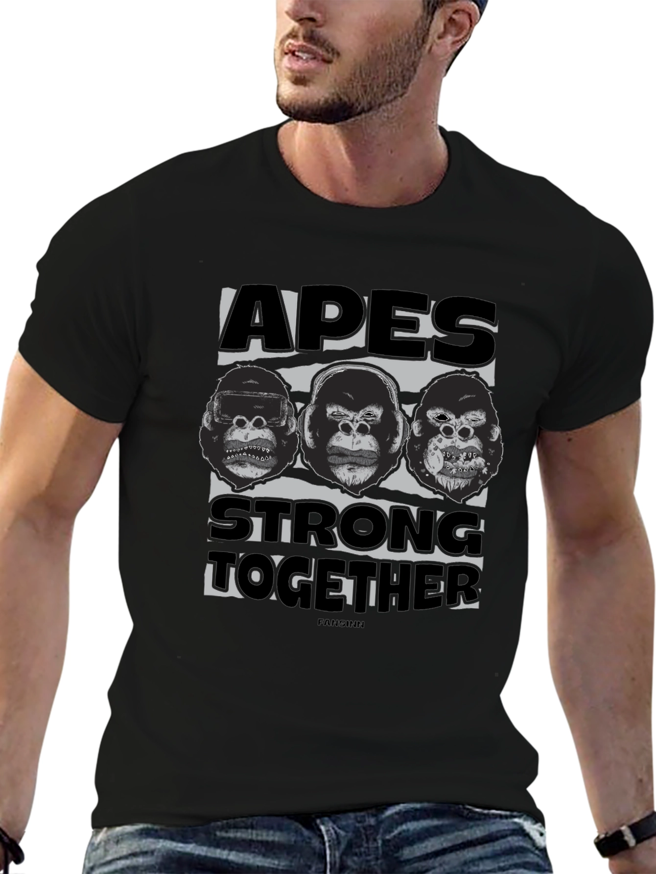 Apes Strong Together Graphic T-Shirt