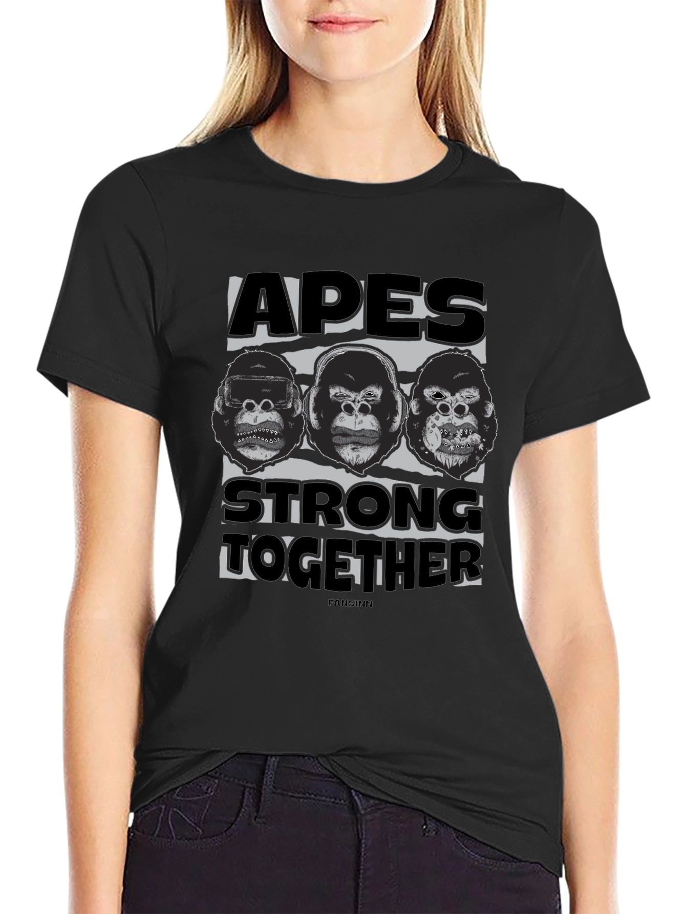 Apes Strong Together Graphic T-Shirt