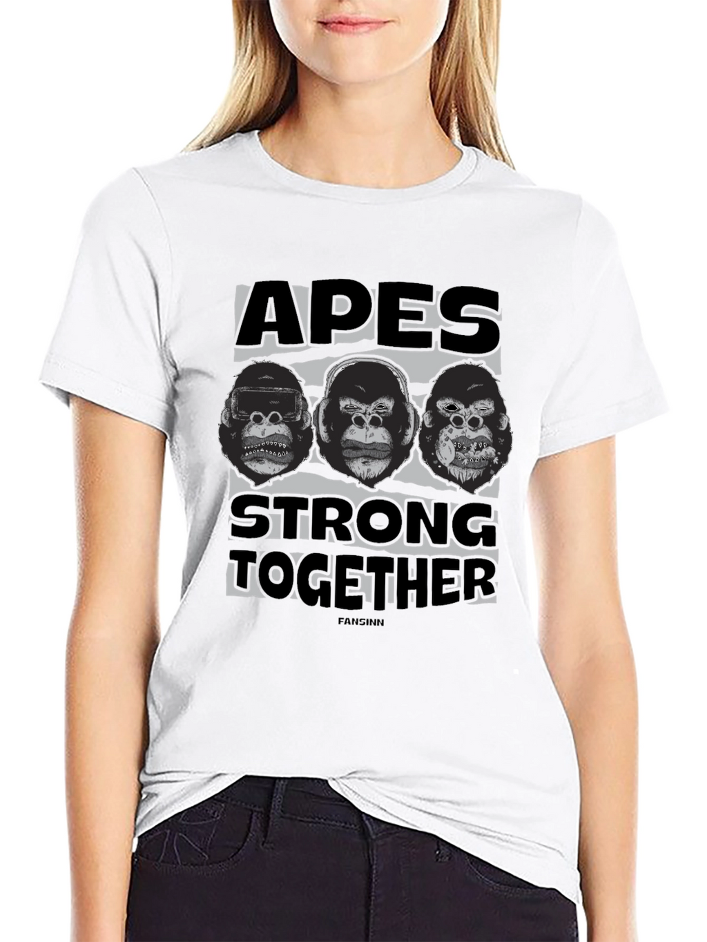 Apes Strong Together Graphic T-Shirt