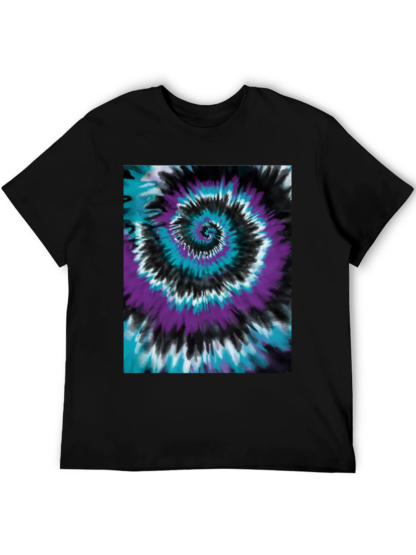 Tie-Dye Swirl Graphic Tee
