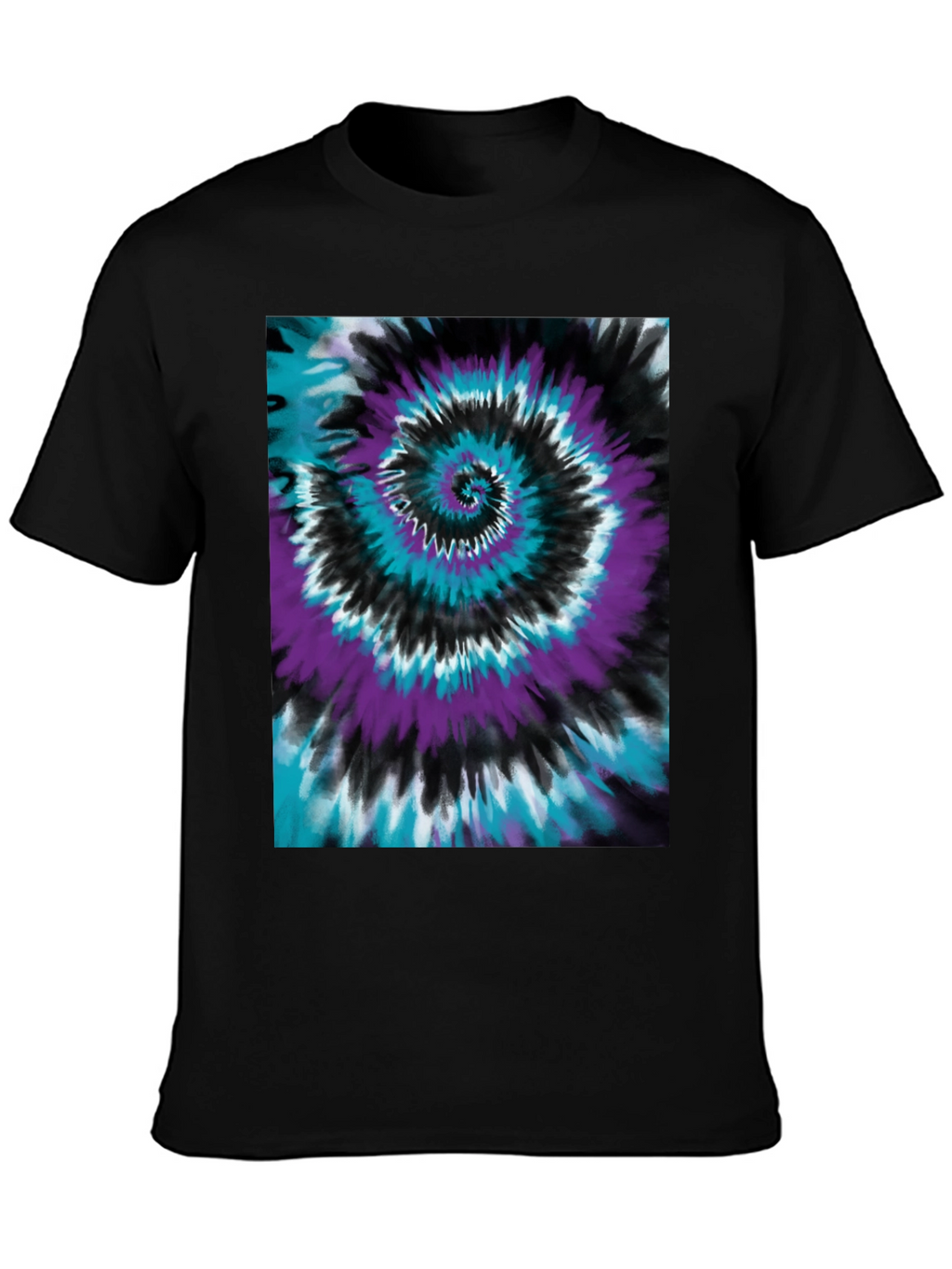 Tie-Dye Swirl Graphic Tee