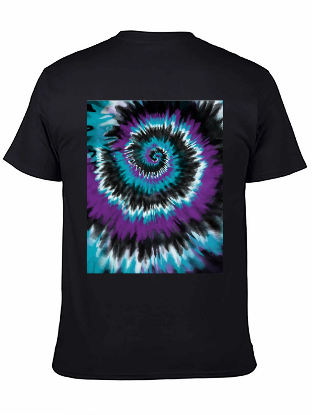 Tie-Dye Swirl Graphic Tee