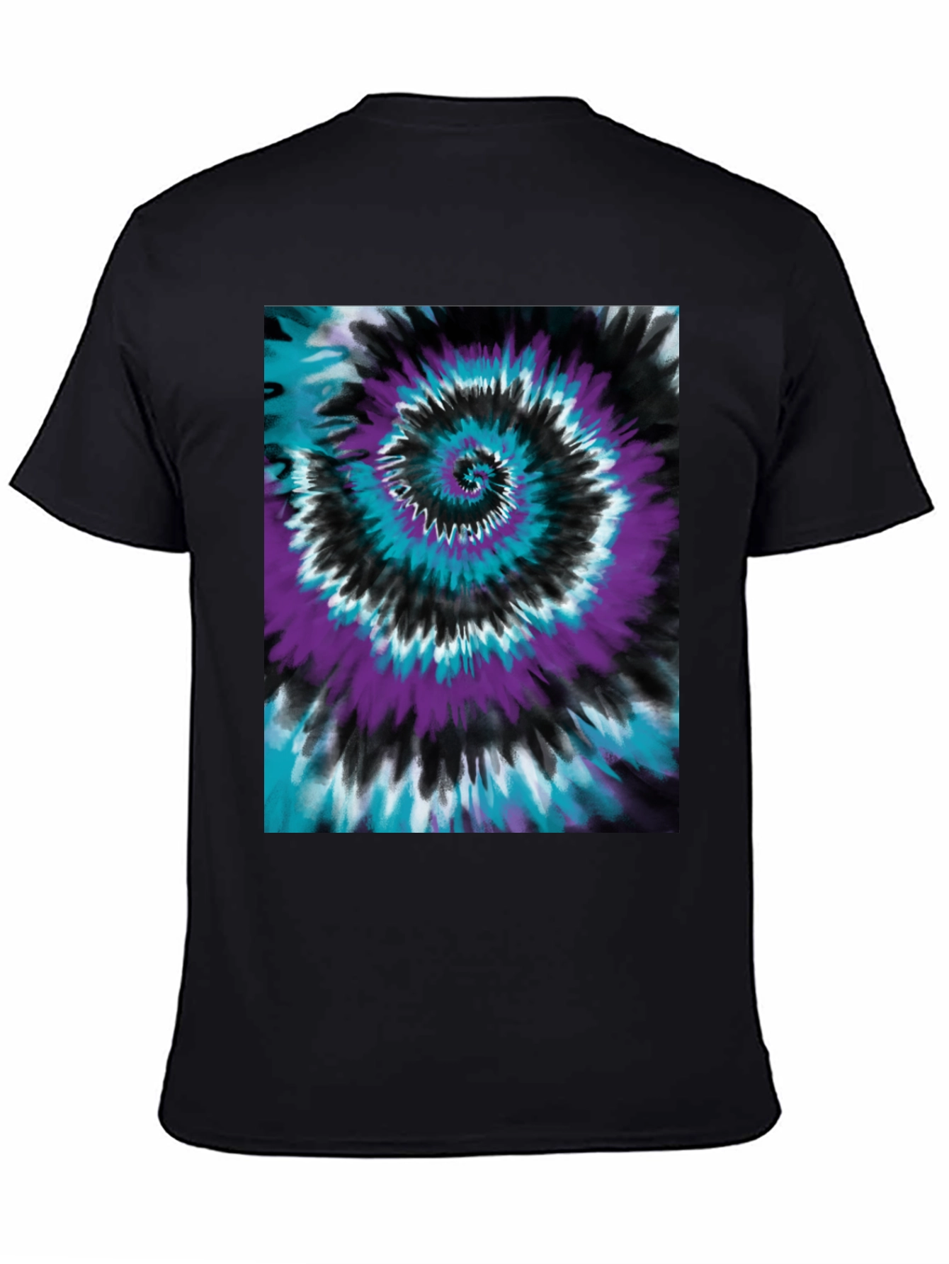 Tie-Dye Swirl Graphic Tee