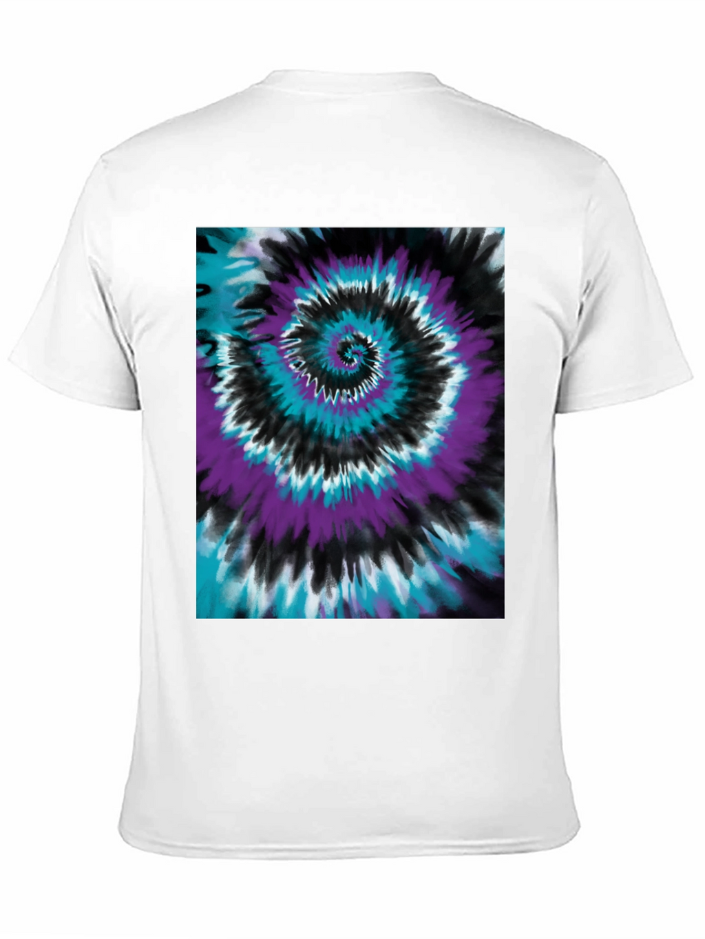 Tie-Dye Swirl Graphic Tee