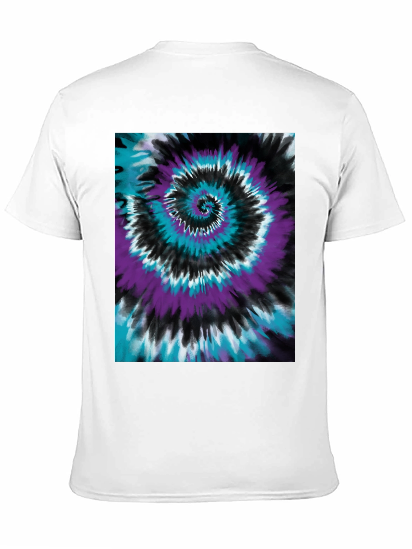 Tie-Dye Swirl Graphic Tee