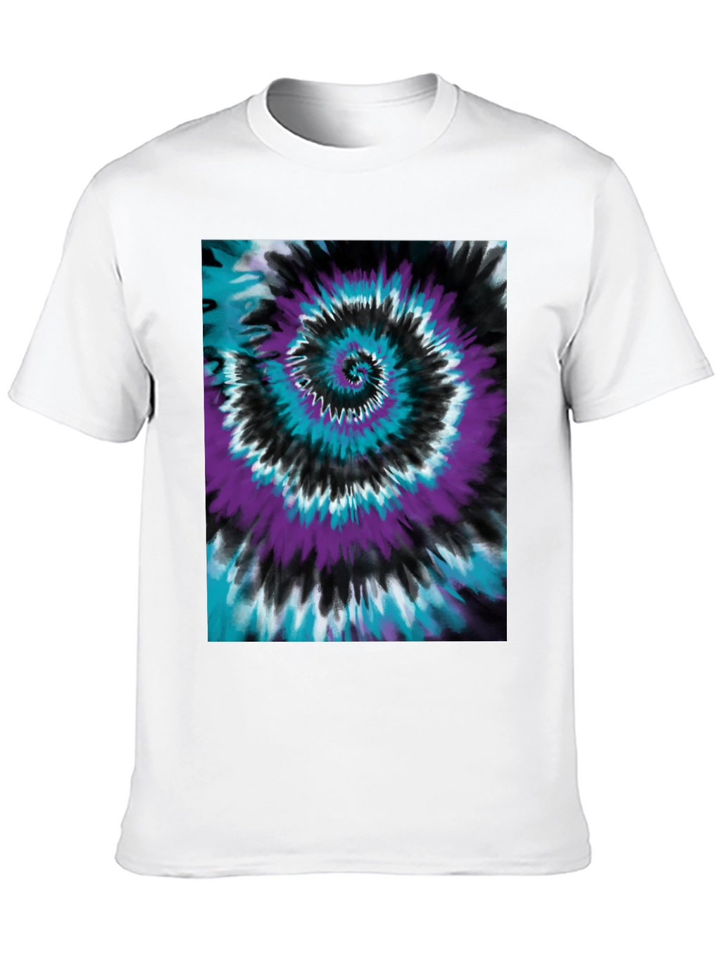 Tie-Dye Swirl Graphic Tee