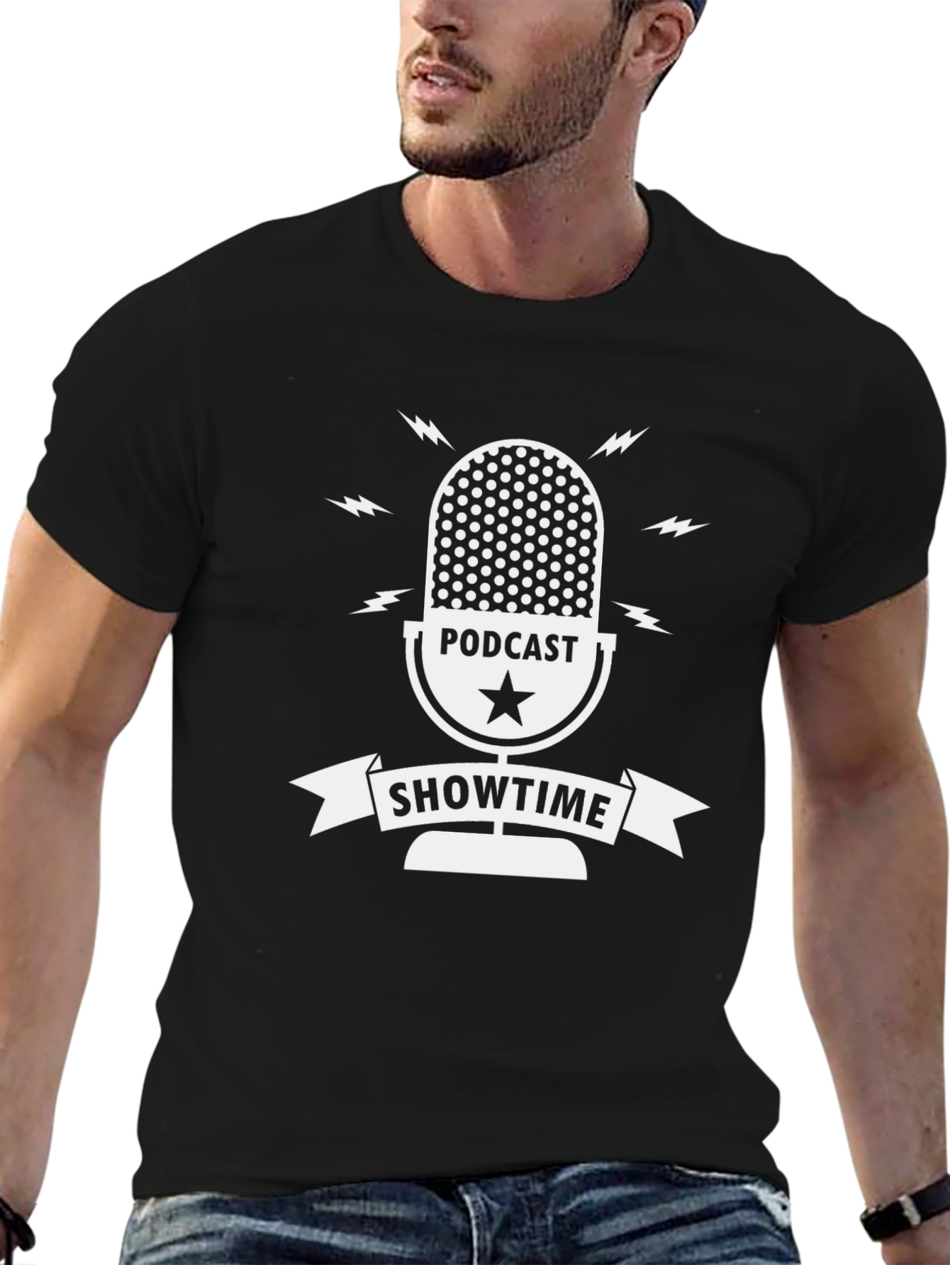 Podcast Showtime Graphic T-Shirt