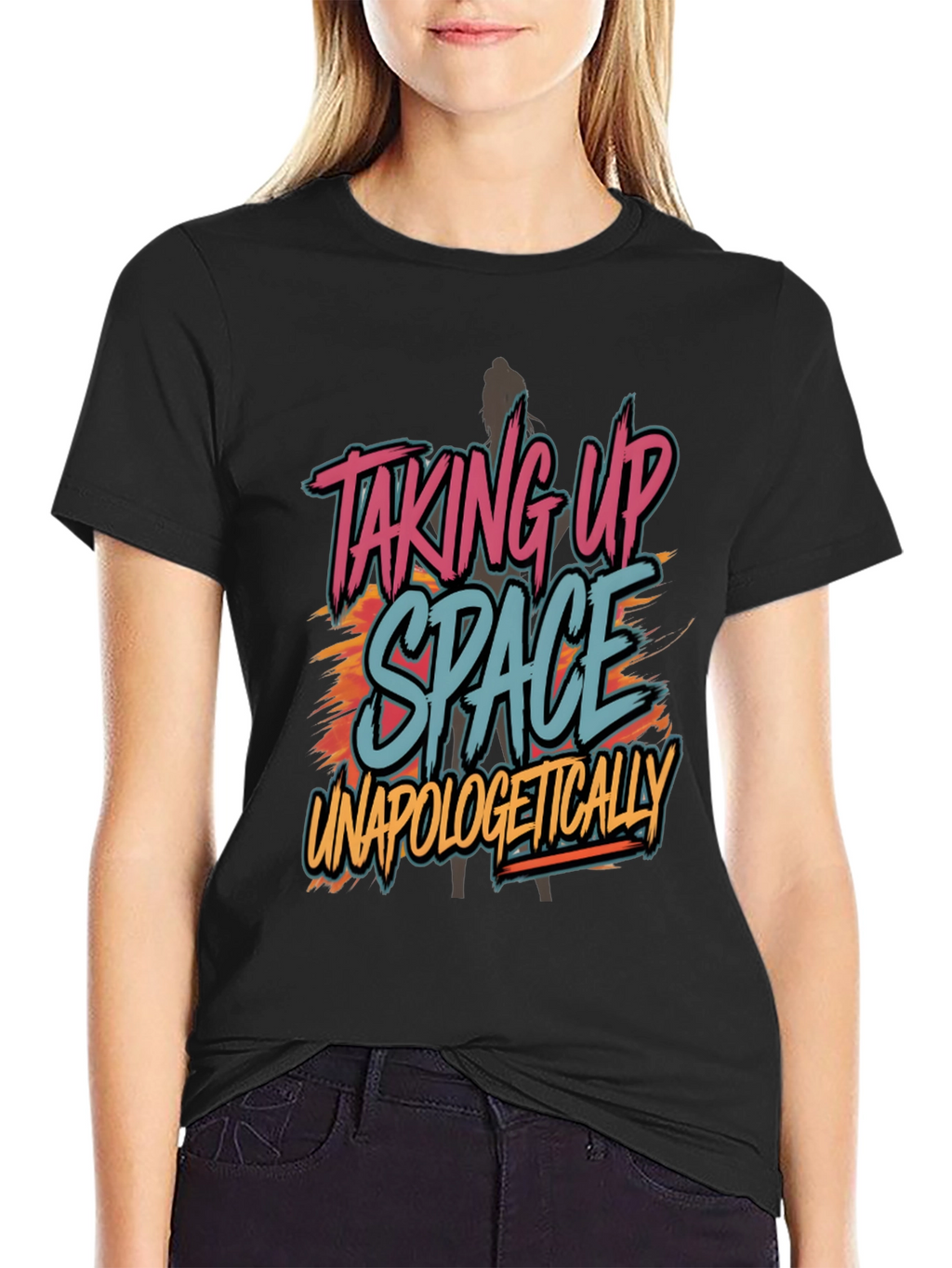 Taking Up Space Graphic T-Shirt