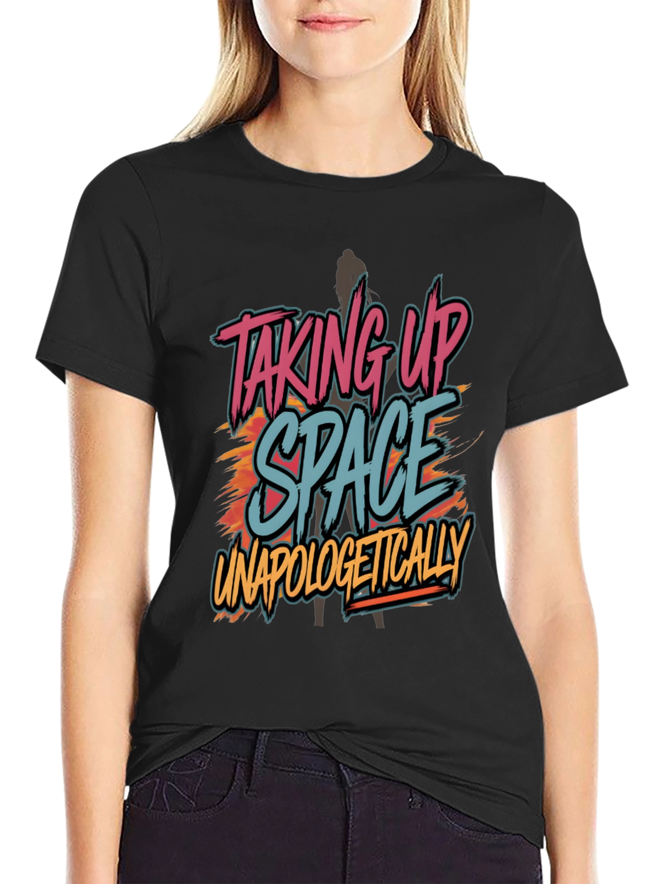 Taking Up Space Graphic T-Shirt