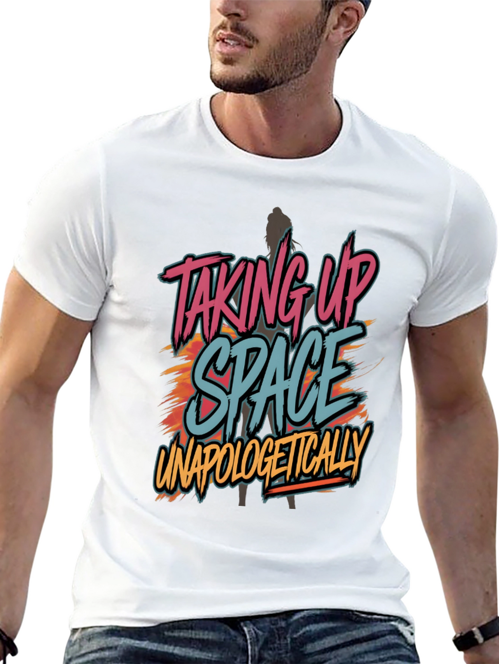 Taking Up Space Graphic T-Shirt