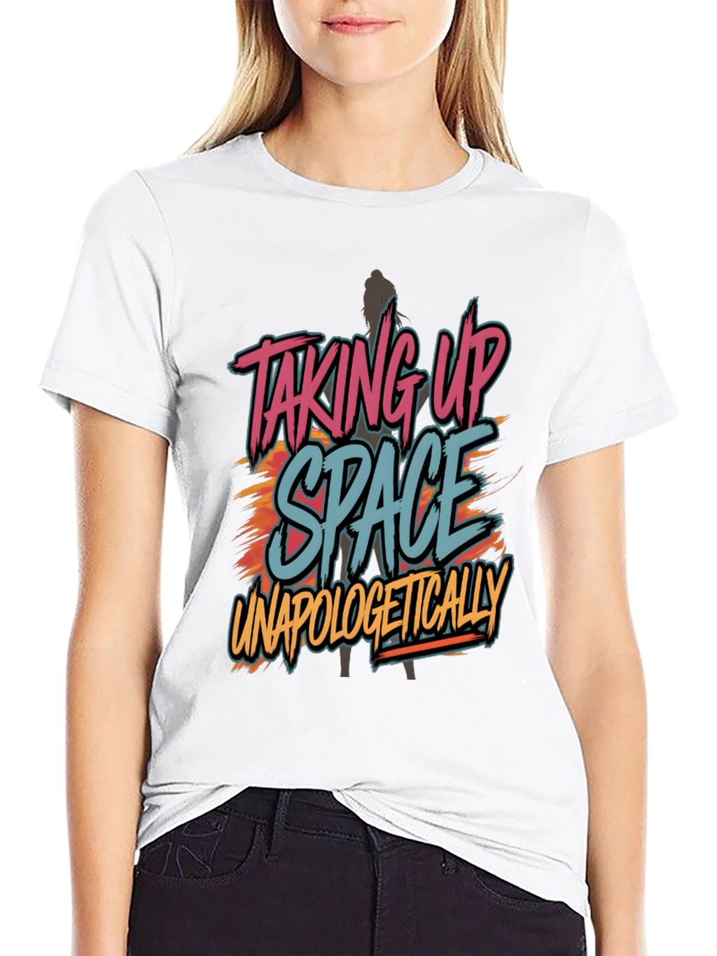 Taking Up Space Graphic T-Shirt