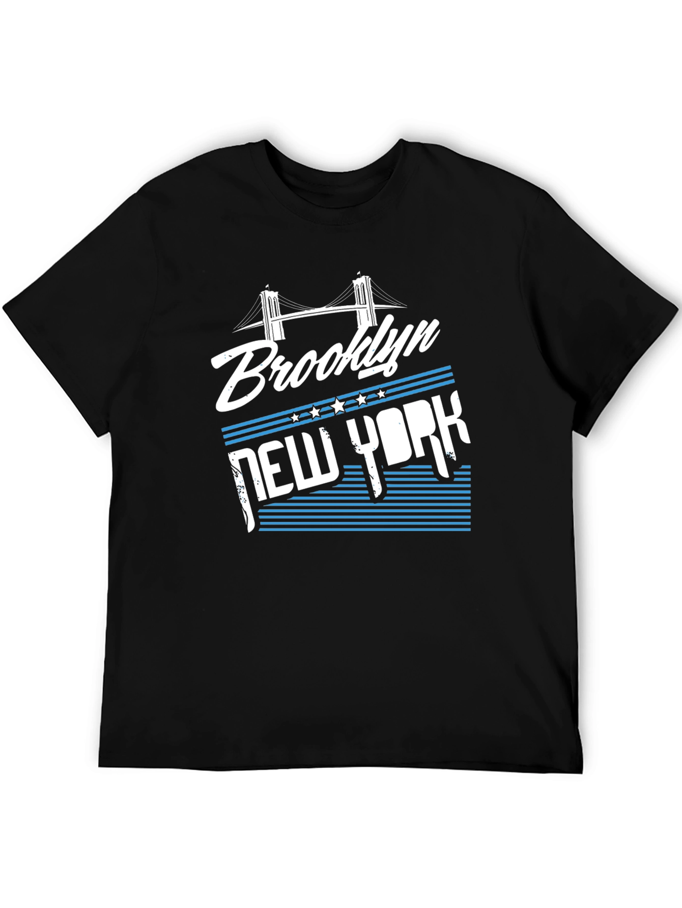 Brooklyn New York Graphic Tee - Black