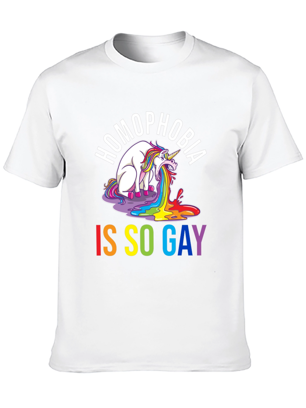 Homophobia Is So Gay T-Shirt - Unisex Black Tee