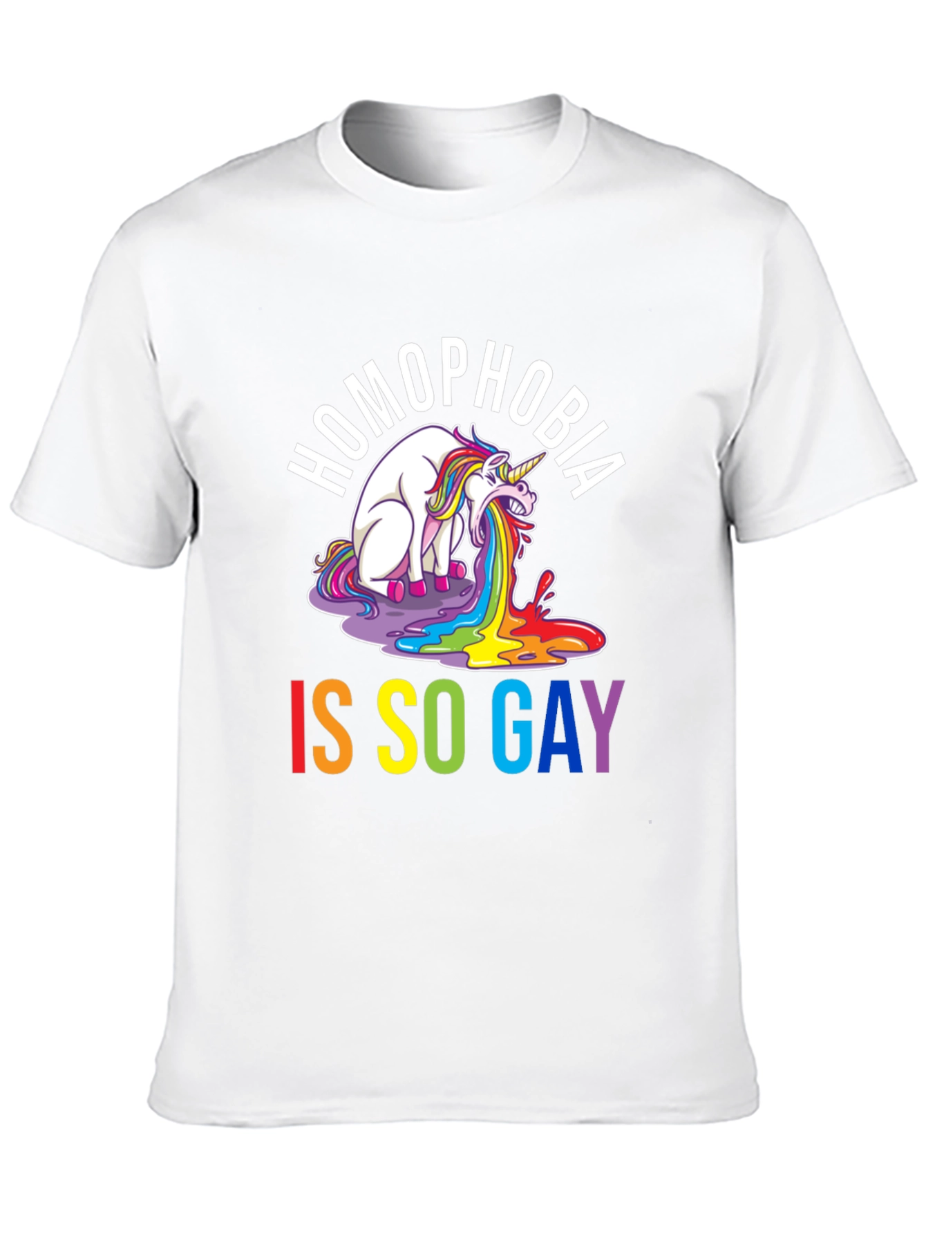 Homophobia Is So Gay T-Shirt - Unisex Black Tee