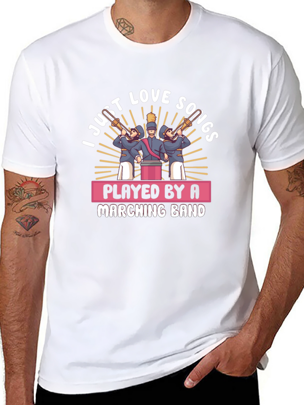Marching Band Music Lover T-Shirt