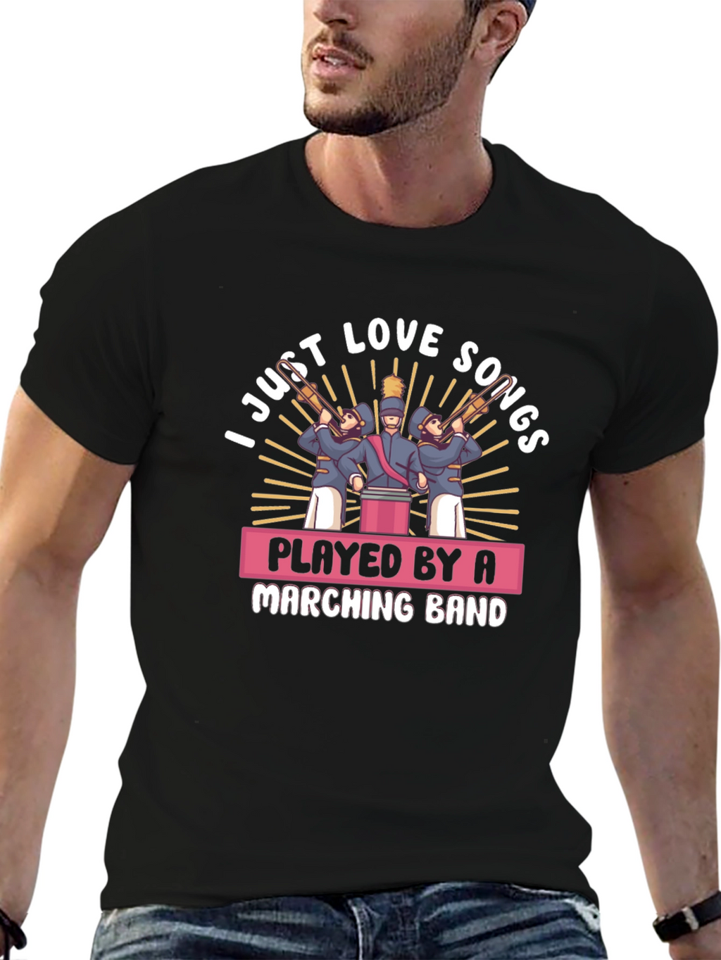 Marching Band Music Lover T-Shirt