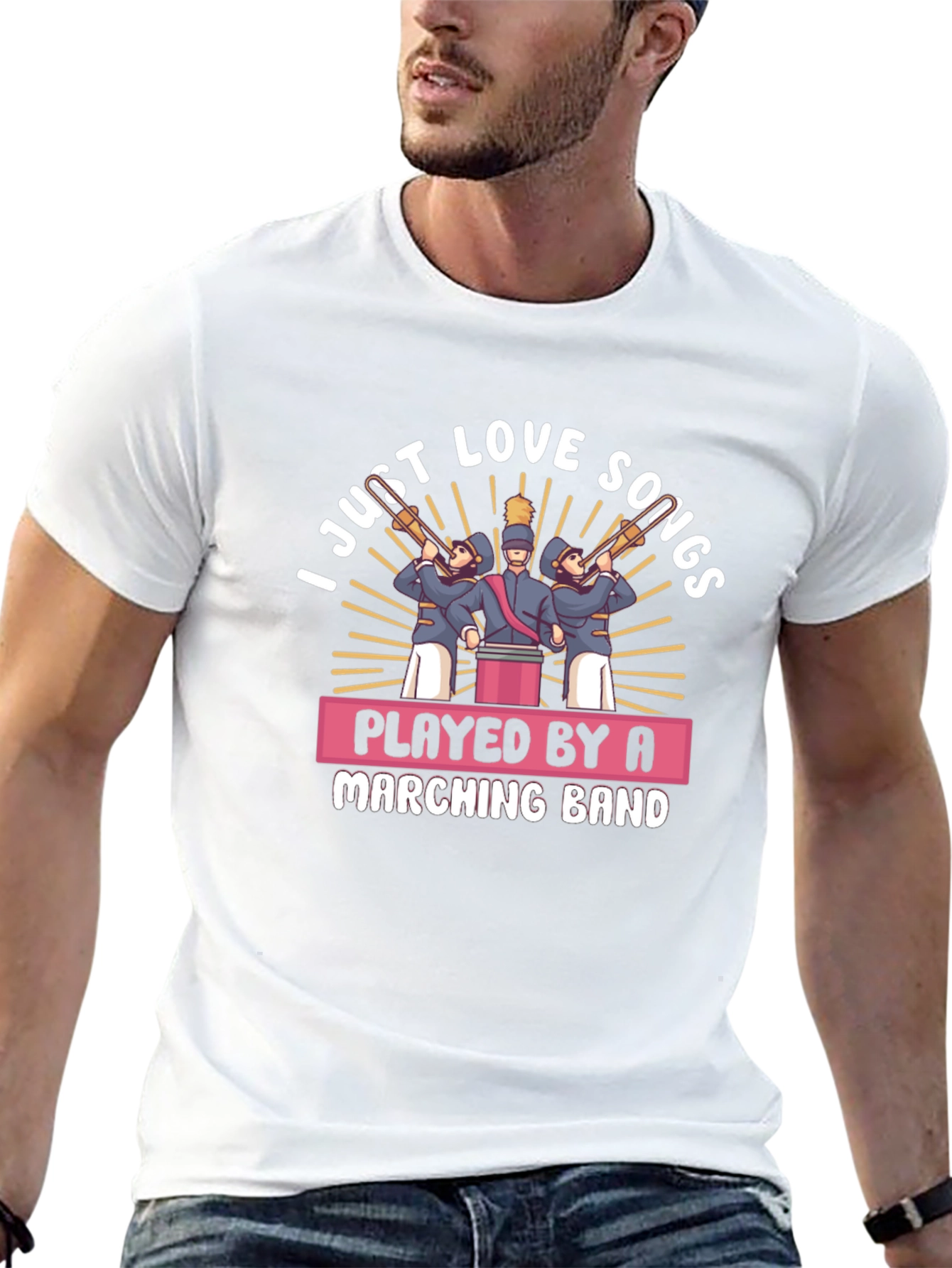 Marching Band Music Lover T-Shirt