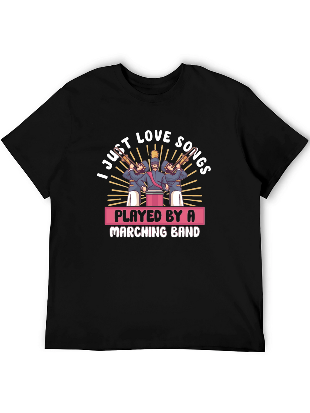 Marching Band Music Lover T-Shirt