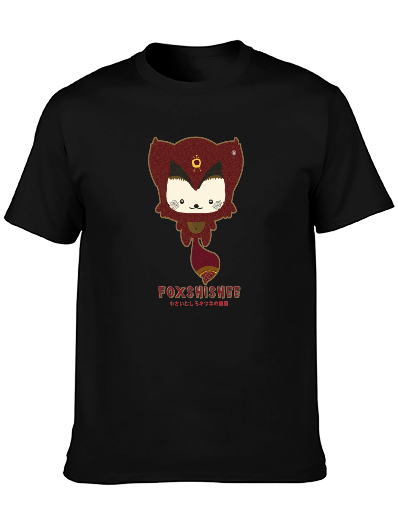 Foxshishee Graphic Print T-Shirt - Stylish Comfort