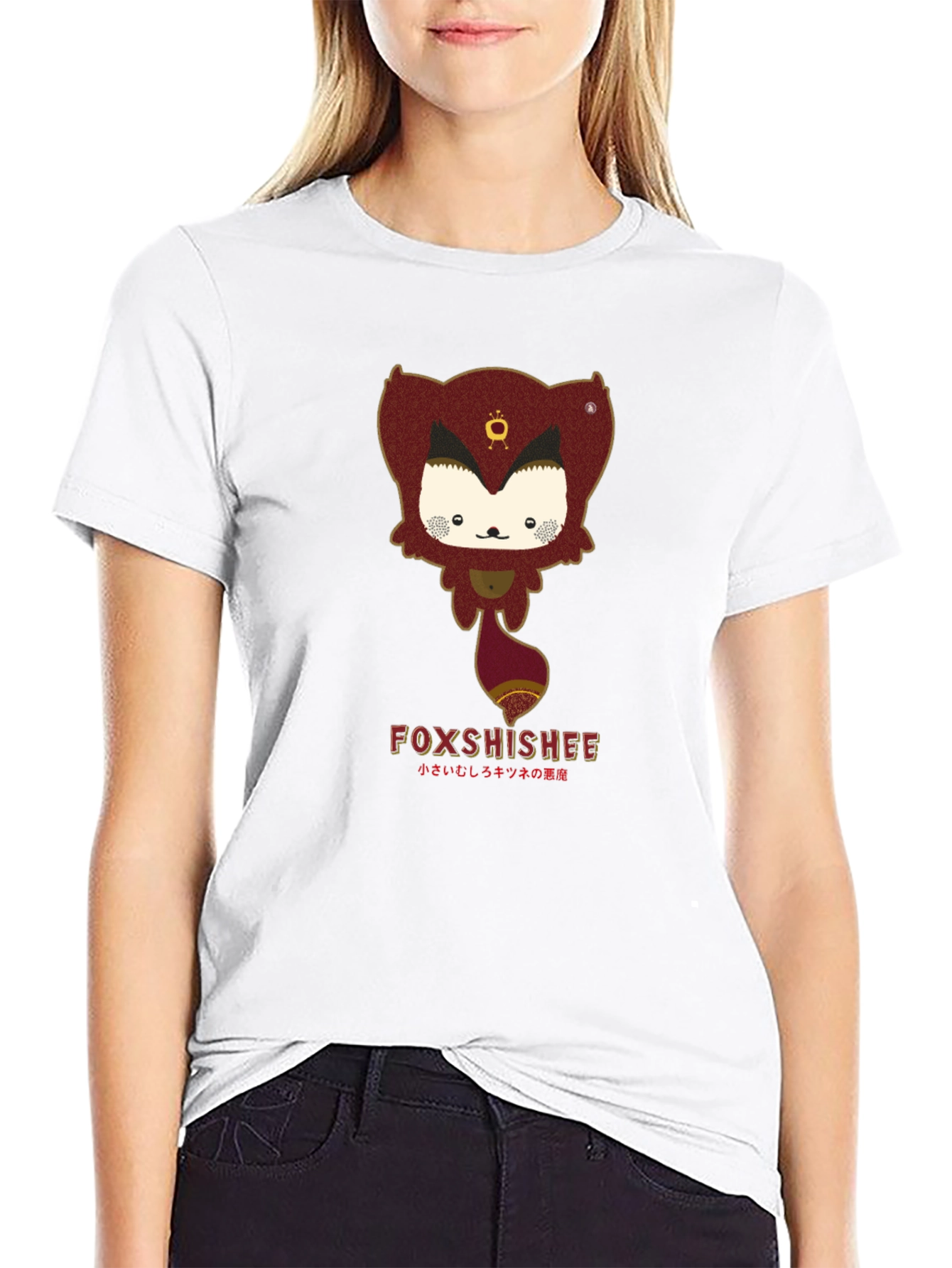 Foxshishee Graphic Print T-Shirt - Stylish Comfort