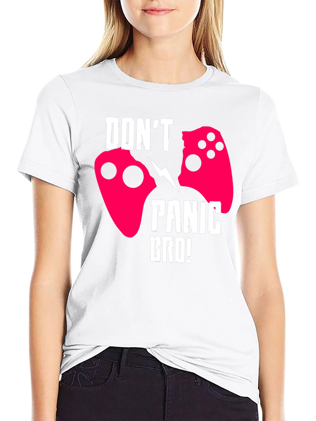 Dont Panic Bro! Gamer T-Shirt