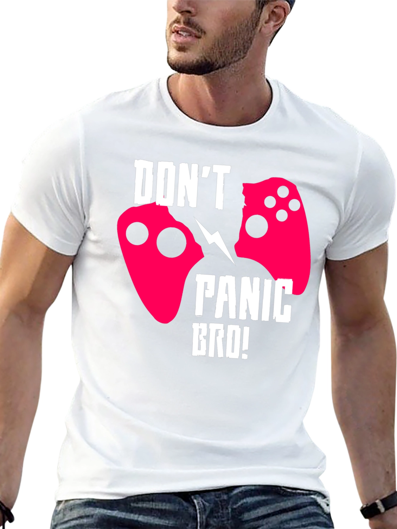 Dont Panic Bro! Gamer T-Shirt
