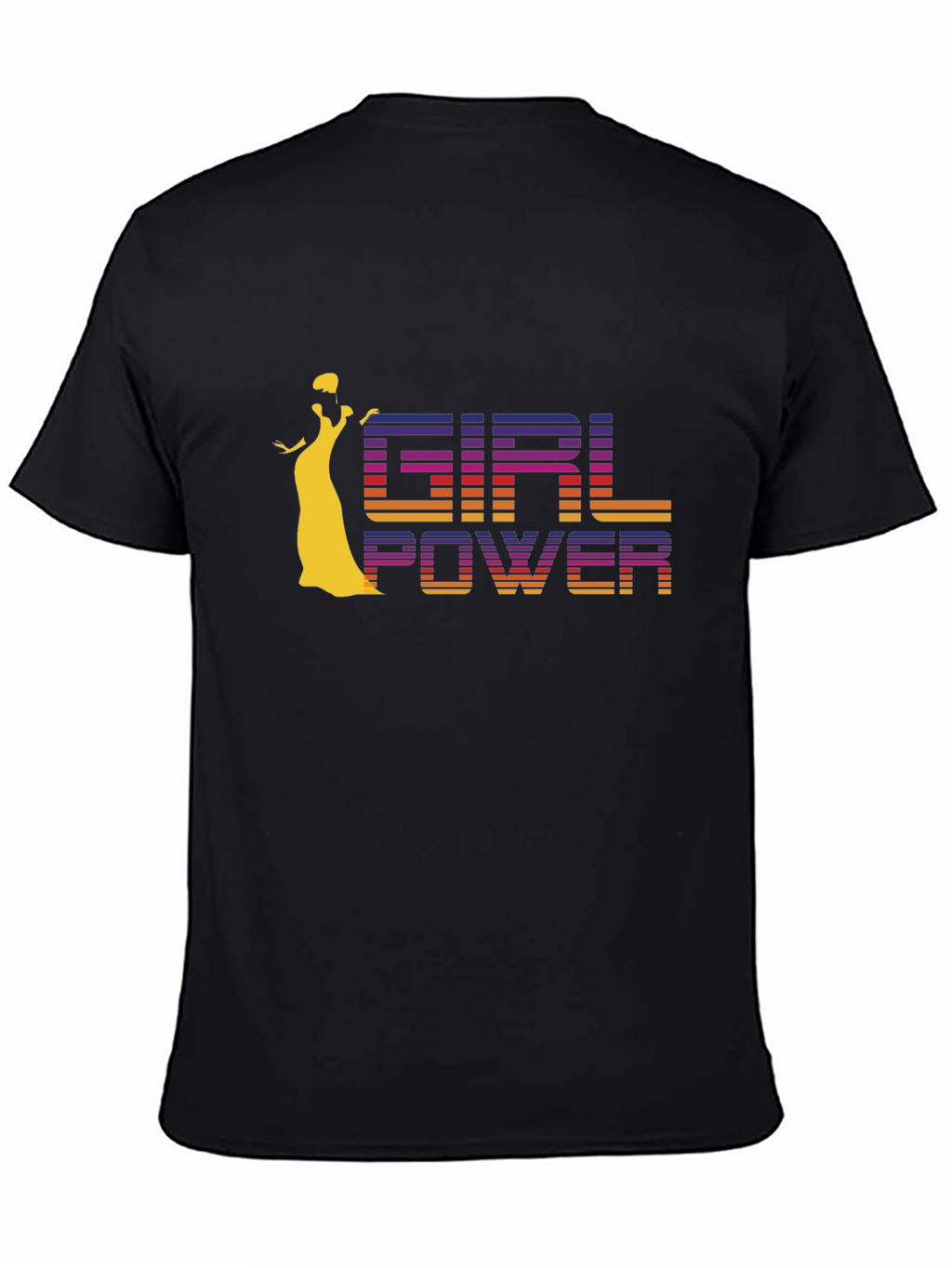 Girl Power Retro T-Shirt - Womens Empowerment Tee