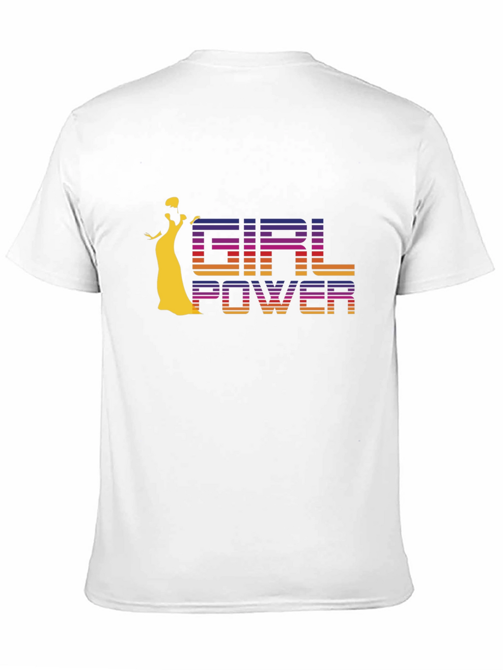 Girl Power Retro T-Shirt - Womens Empowerment Tee