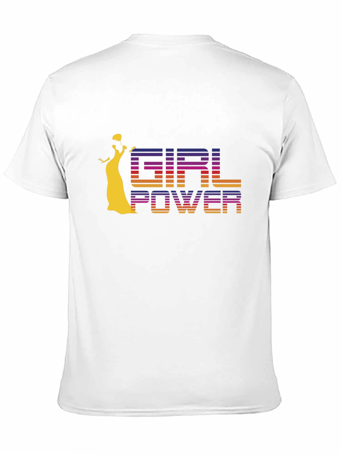 Girl Power Retro T-Shirt - Womens Empowerment Tee