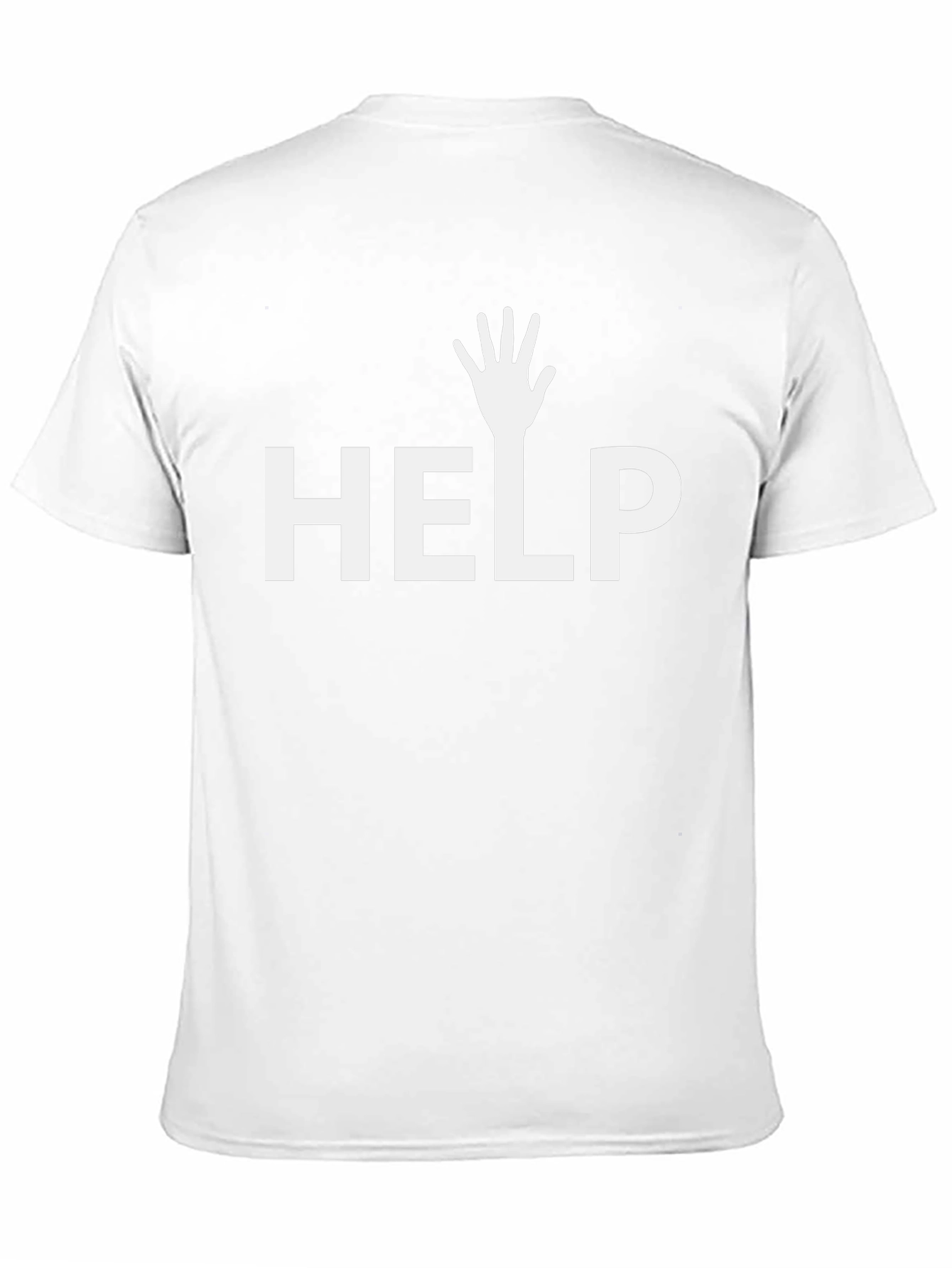 Help Hand Graphic Tee - Stylish Cotton Comfort