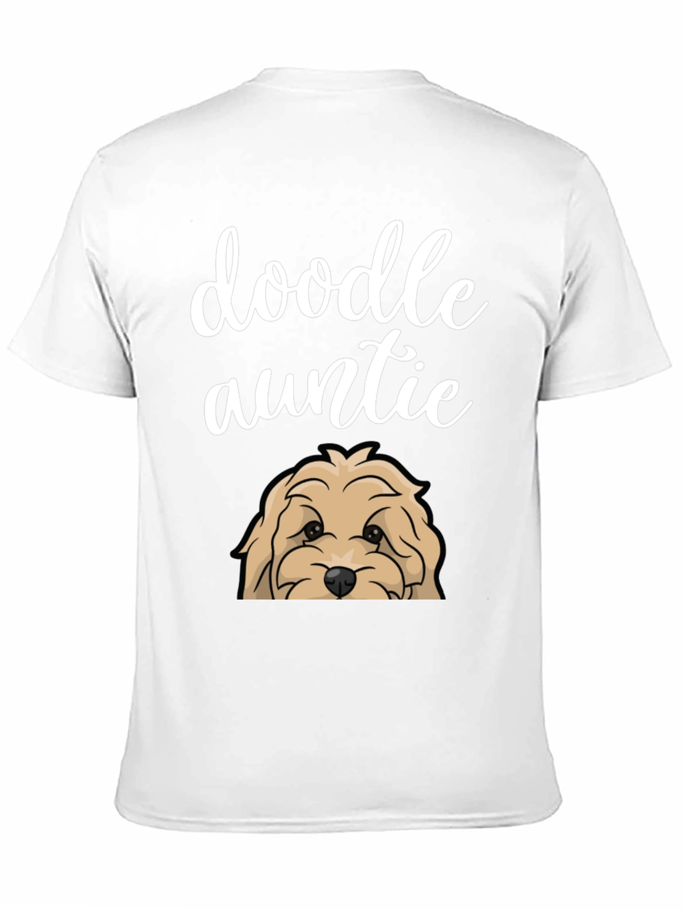 Doodle Auntie T-Shirt - Cute Dog Lover Tee