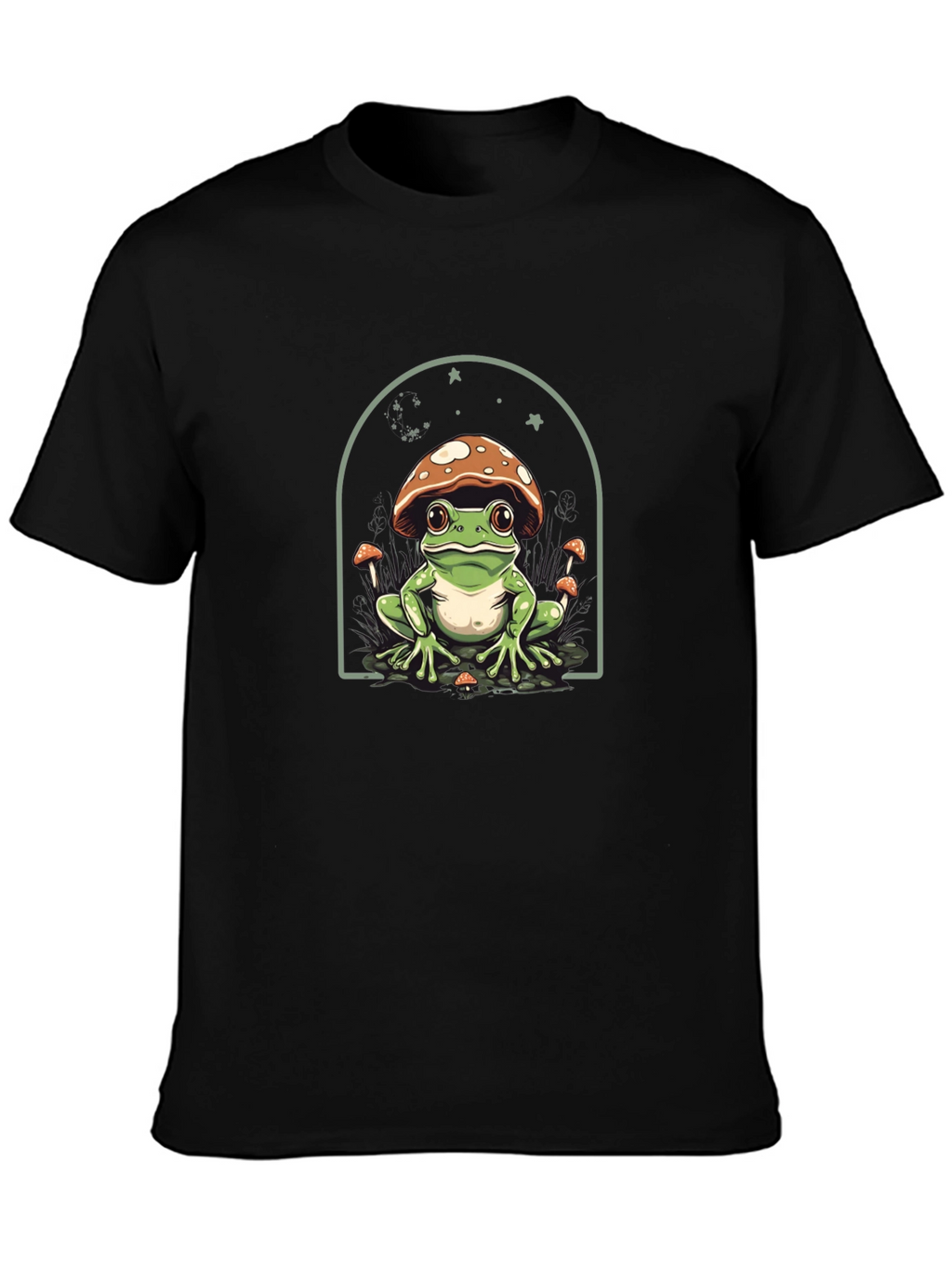 Mushroom Frog T-Shirt - Unique Graphic Tee