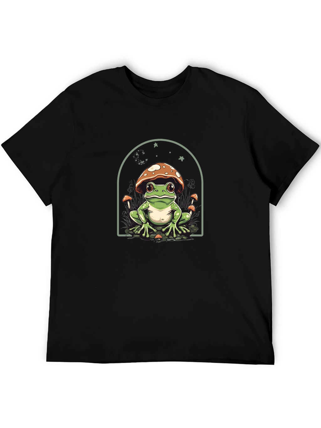Mushroom Frog T-Shirt - Unique Graphic Tee