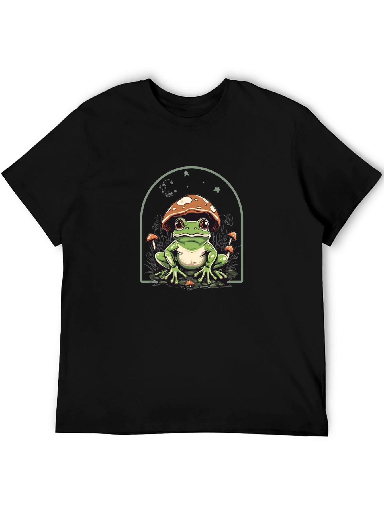 Mushroom Frog T-Shirt - Unique Graphic Tee