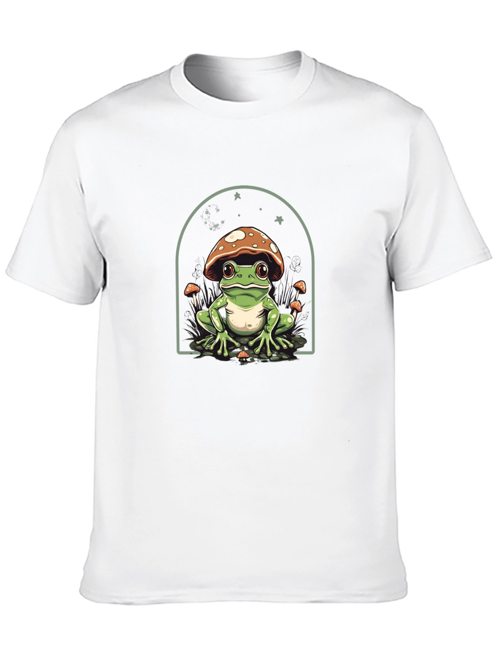Mushroom Frog T-Shirt - Unique Graphic Tee