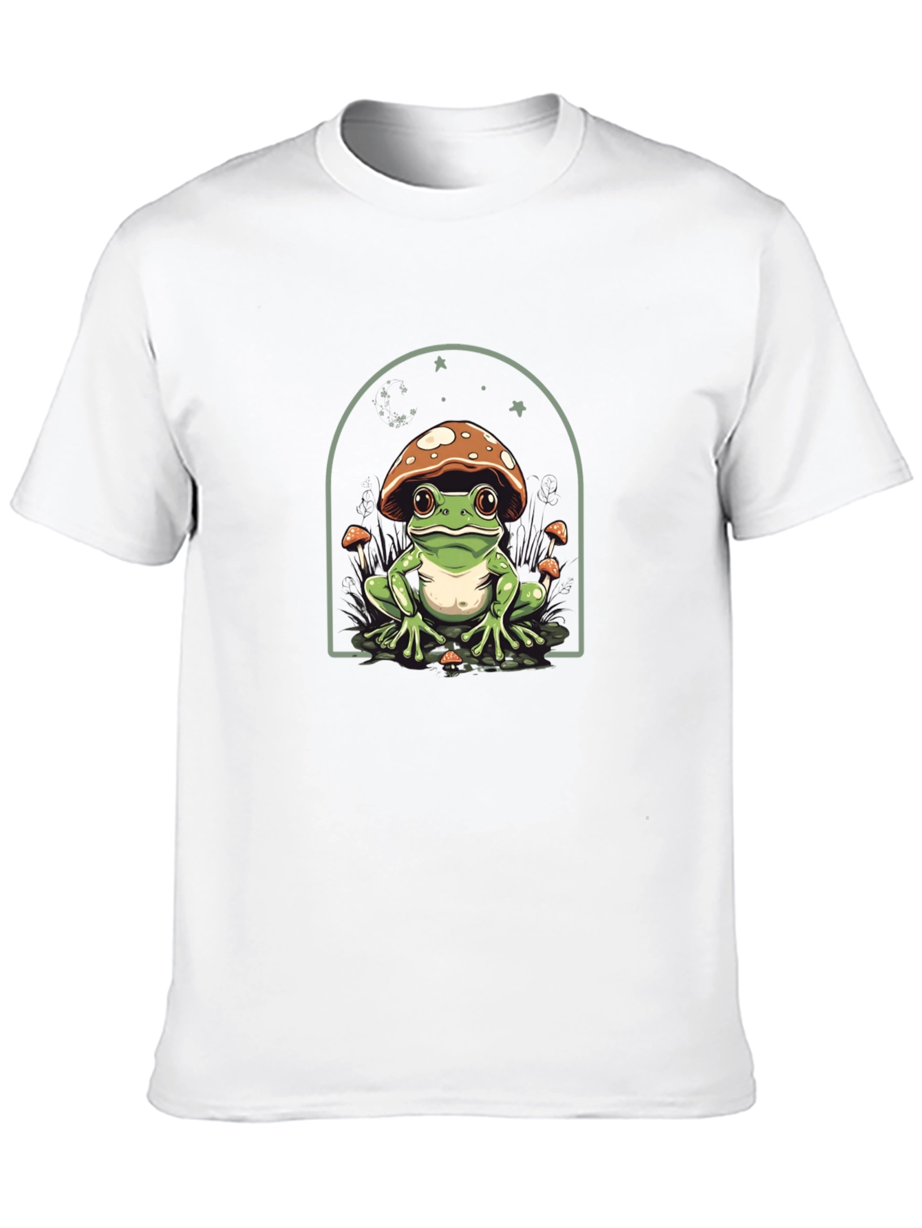 Mushroom Frog T-Shirt - Unique Graphic Tee