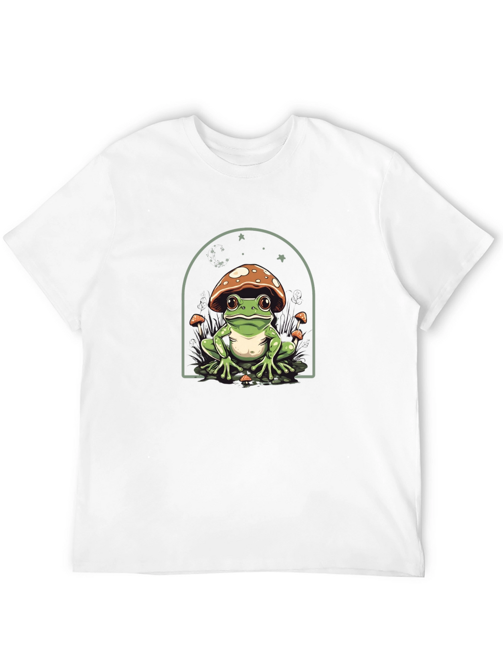 Mushroom Frog T-Shirt - Unique Graphic Tee