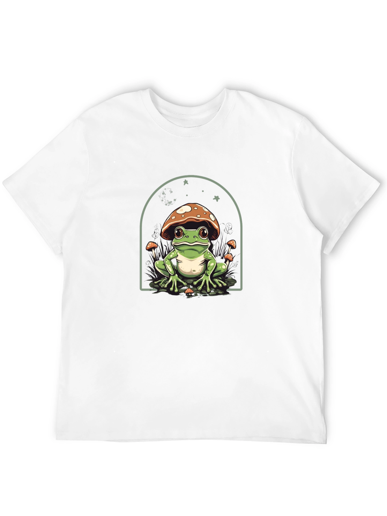 Mushroom Frog T-Shirt - Unique Graphic Tee