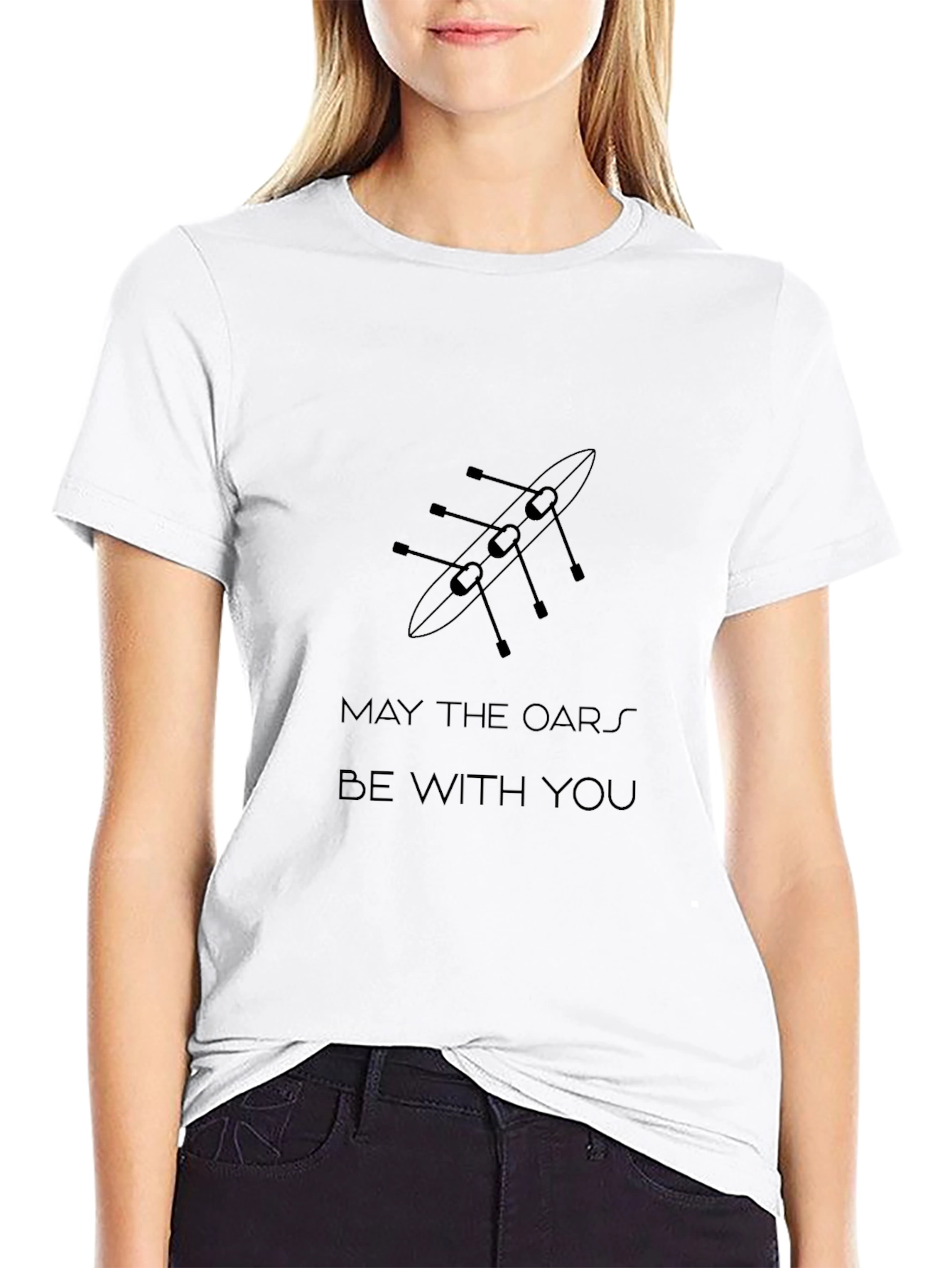 Rowing T-Shirt - May The Oars Be With You