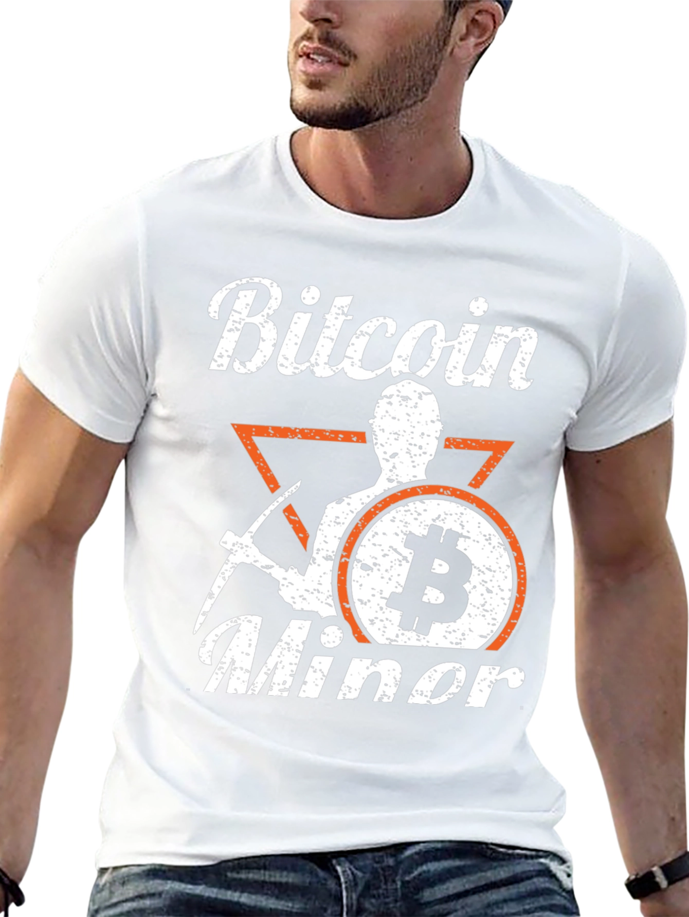 Bitcoin Miner Graphic T-Shirt