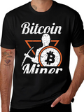 Bitcoin Miner Graphic T-Shirt