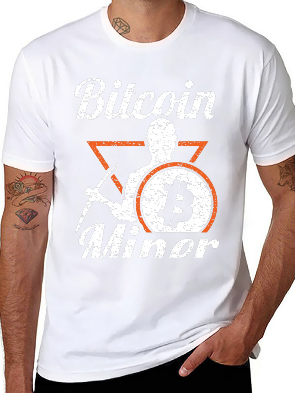 Bitcoin Miner Graphic T-Shirt