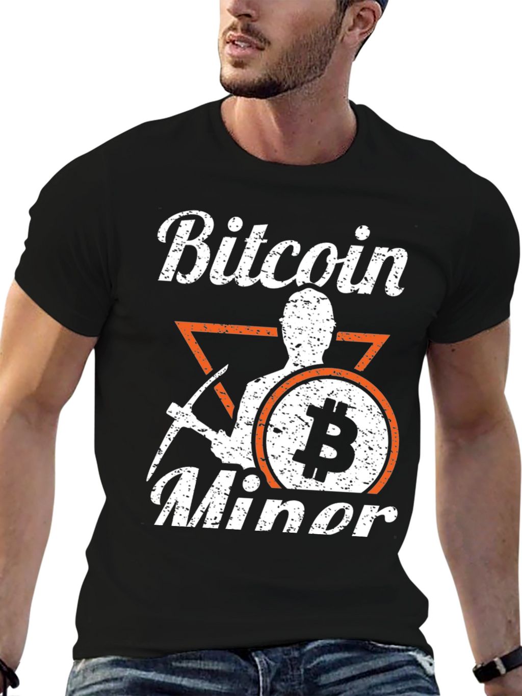 Bitcoin Miner Graphic T-Shirt