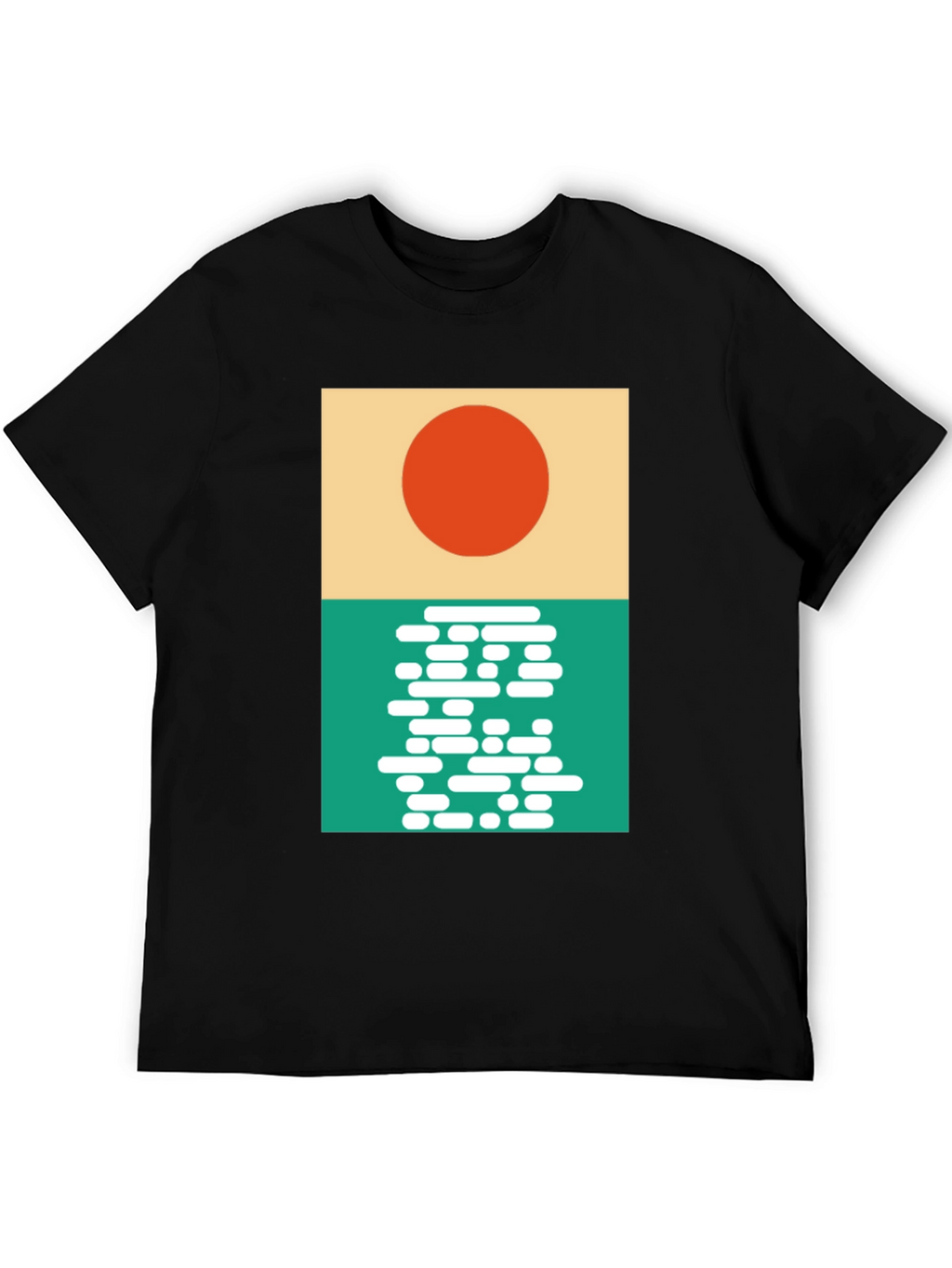 Modern Sunrise Graphic T-Shirt