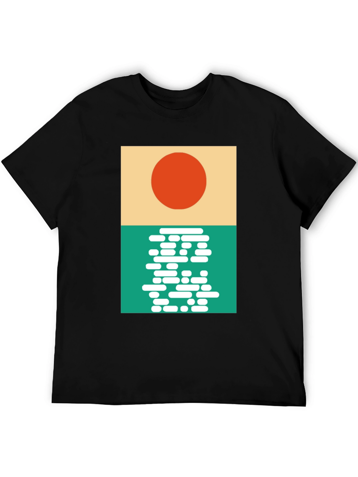 Modern Sunrise Graphic T-Shirt