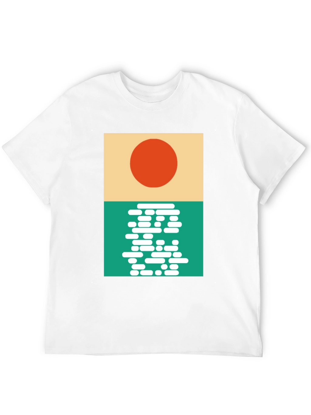 Modern Sunrise Graphic T-Shirt