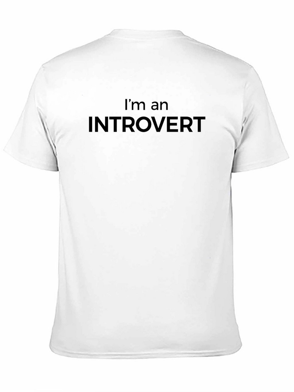 Introvert Tee - Soft Cotton Comfort Fit