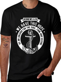 Faith Anchor T-Shirt - Hebrews 6:19 Christian Apparel