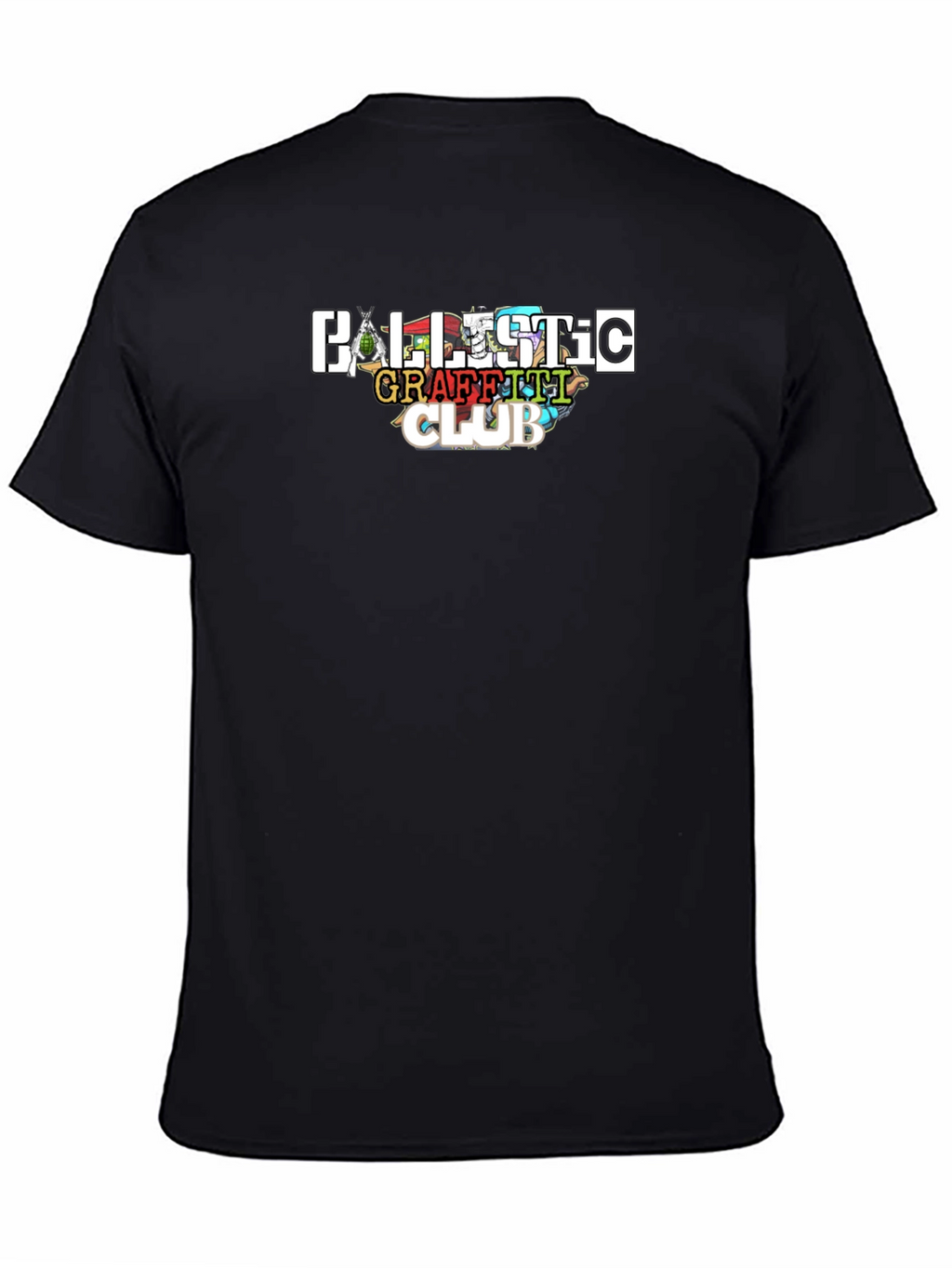 Ballistic Graffiti Club Black T-Shirt