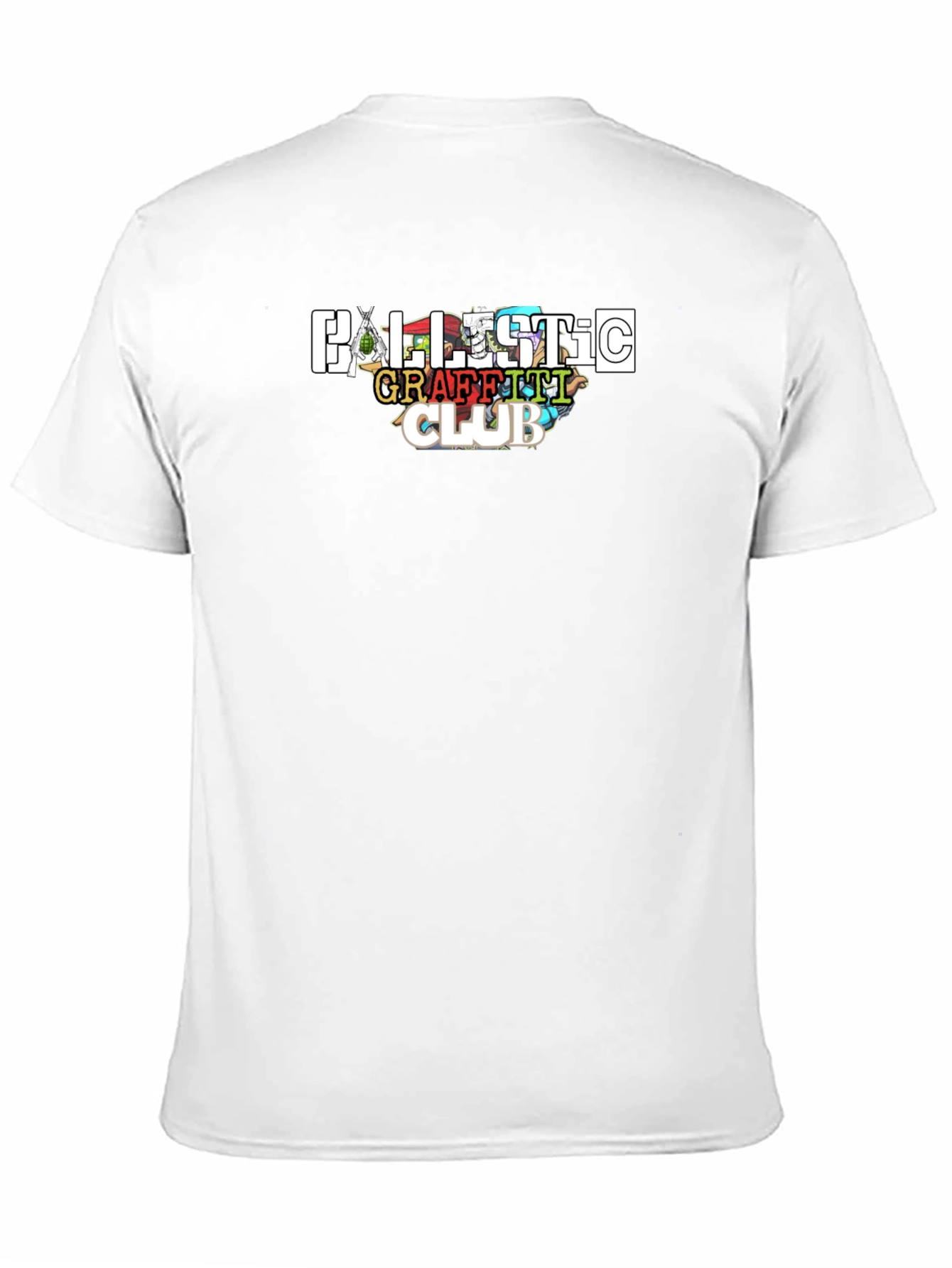 Ballistic Graffiti Club Black T-Shirt